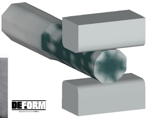 simulazione forgiatura con DEFORM